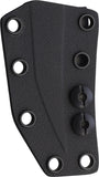 Microtech Bee Marfione Antique Blue Titanium 440C Serrated Push Dagger w/ Sheath 21812APMS3