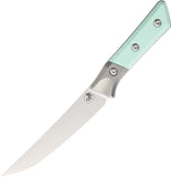 Microtech Boning Caribbean Blue G10 & Titanium Bohler M390MK Fixed Blade Kitchen Knife 3100B10CA