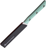 Microtech Steak Caribbean Blue G10 Bohler M390MK Fixed Blade Kitchen 4pc Knife Set 360010SETCA