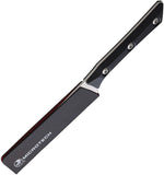 Microtech Steak Black G10 Bohler M390MK Serrated Fixed Blade Kitchen 4pc Knife Set 360012SETBK