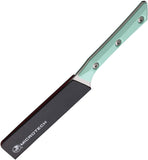 Microtech Steak Caribbean Blue G10 Bohler M390MK Serrated Fixed Blade Kitchen 4pc Knife Set 360012SETCA