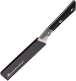 Microtech Steak Black G10 & Titanium Bohler M390MK Fixed Blade Kitchen 4pc Knife Set 3600B10SETBK