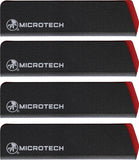 Microtech Steak Carbon Fiber & Titanium Gray DLC Bohler M390MK Fixed Blade Kitchen 4pc Knife Set 3600B1SETDLC