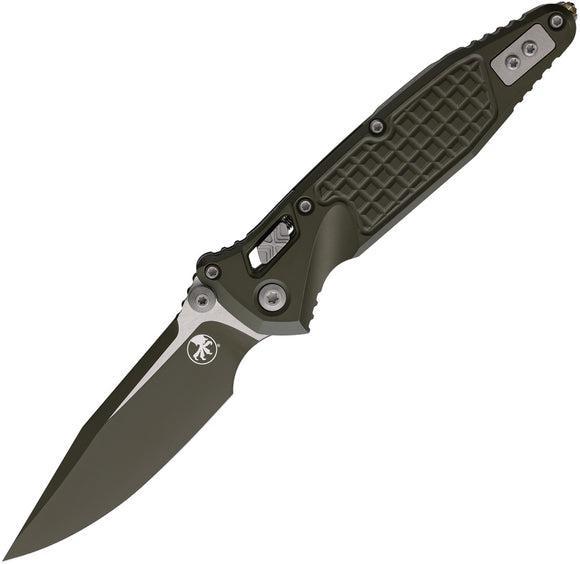 Rough Rider Green Zombie Nick A/O Blade Linerlock Red Blood