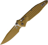 Microtech Socom Elite Ram-Lok RAL-8000 Tan Frag Aluminum Folding M390MK Knife 58086