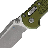 Microtech LUDT Ram-Lok OD Green Frag Aluminum Folding Apocalyptic Bohler M390MK Tanto Knife 58493