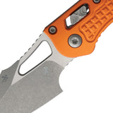 Microtech Mini Stitch Ram-Lok Orange Frag Aluminum Folding Apocalyptic M390MK Knife 58519