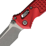 Microtech Socom Ram-Lok Red Frag Aluminum Folding Apocalyptic M390MK Tanto Knife 58754