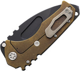 Medford Praetorian T Framelock Flamed Titanium Folding S45VN Knife 0124PD03A1