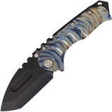 Medford Praetorian T Framelock Flamed Titanium Folding CPM-20CV Knife 012SPT03A2