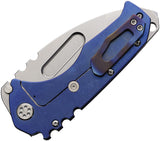 Medford Praetorian T Framelock Blue Flame Folding 20CV Pocket Knife 012VTT03A2