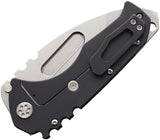 Medford Praetorian T Framelock Black Titanium Folding CPM-20CV Knife 012VTT30PV