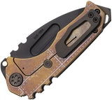 Medford Genesis T Framelock Bronze Titanium Folding CPM-3V Pocket Knife 0293PT36A1