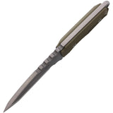 Medford Emperor OD Green G10 CPM-S35VN Fixed Blade Knife w/ Sheath 050STQ10KO