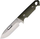 Medford STA Sniper 2 OD Green G10 CPM-3V Fixed Blade Knife w/ Sheath 0703TQ10KO