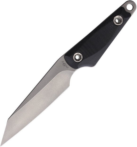 Medford Pro UDT Black G10 CPM-20CV Fixed Blade Knife w/ Sheath 114VTQ08KB