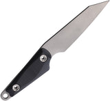 Medford Pro UDT Black G10 CPM-20CV Fixed Blade Knife w/ Sheath 114VTQ08KB
