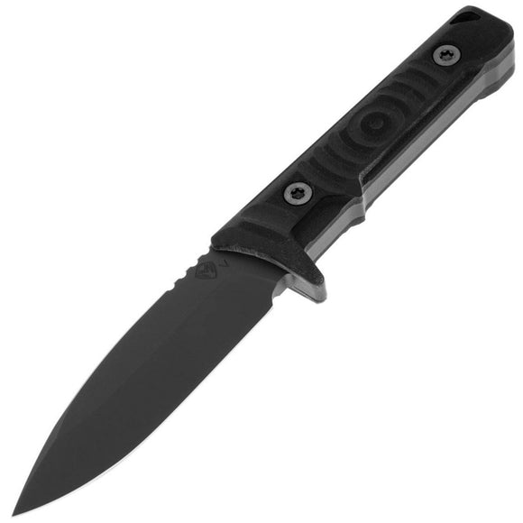 Medford Mizuchi Blackout G10 CPM-20CV Fixed Blade Knife w/ Sheath 118VDQ08KB