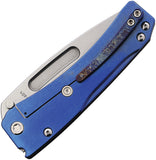Medford Slim Midi Framelock Flamed Titanium Folding S45VN Drop Pt Pocket Knife 2014TD03A2