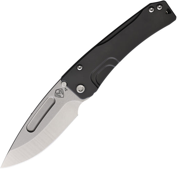 Medford Slim Midi Framelock Black Titanium Folding S45VN Knife 2014TP30PV