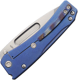 Medford Slim Midi Framelock Flamed Titanium Folding S45VN Tanto Pocket Knife 2014TT03A2