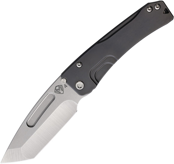 Medford Slim Midi Framelock Gray Titanium Folding S45VN Pocket Knife 201STT30PV