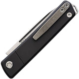 Medford Gentleman Jack 2 Black Titanium Folding S45VN Pocket Knife 2114TT30PV