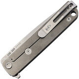 Medford M-48 Framelock Green Aluminum Folding S35VN Steel Pocket Knife 212STQ40TM