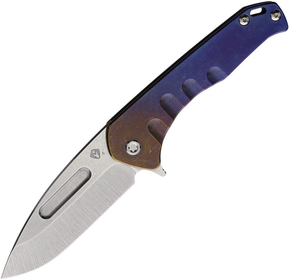 Medford Praetorian Slim Framelock Violet Folding S45VN Pocket Knife F2084TD39A5