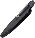 Mercury Hawky Brown Canvas Micarta Bohler M390 Fixed Blade Knife w/ Sheath 9HWKNCFC