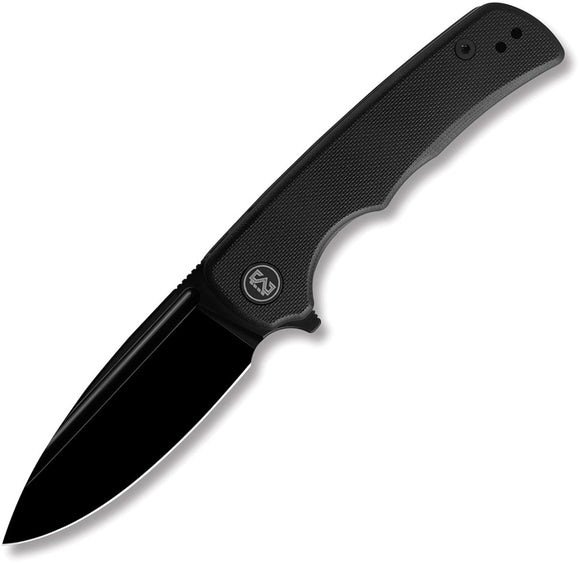 Miguron Knives Talism Linerlock Black G10 Folding D2 Steel Pocket Knife 810BK