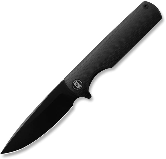 Miguron Knives Perism Linerlock Black G10 Folding D2 Steel Pocket Knife 811BK