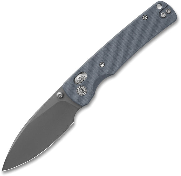 Miguron Knives Vakor Crossbar Lock Gray G10 Folding 14C28N Pocket Knife 817ADG