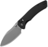 Miguron Knives Norsa Crossbar Lock Black Aluminum Folding D2 Steel Pocket Knife 820ABK