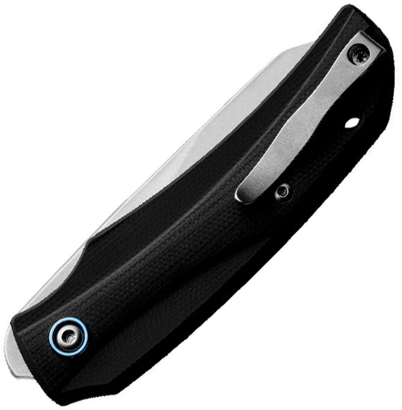 MKM-Maniago Knife Makers ICE Linerlock Black G10 Folding MagnaCut Pocket Knife ICGBK