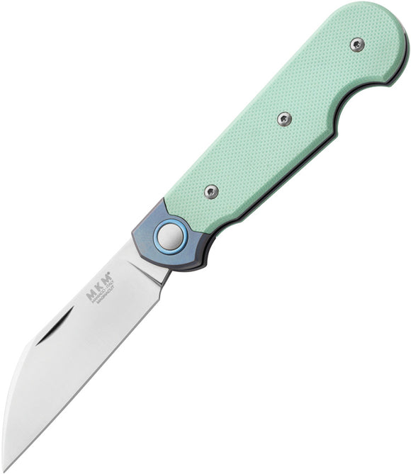 MKM-Maniago Knife Makers Jaques Tiffany Blue G10 Folding MagnaCut Knife JQTGTI