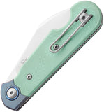 MKM-Maniago Knife Makers Jaques Tiffany Blue G10 Folding MagnaCut Knife JQTGTI