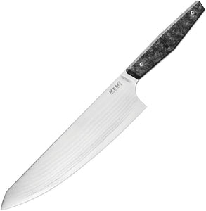 MKM-Maniago Knife Makers Prima Gyuto Chef's Carbon Fiber Fixed Blade Kitchen Knife GYCFD