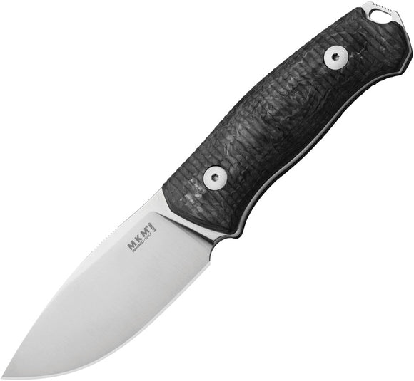 MKM-Maniago Knife Makers Small LOV Carbon Fiber Bohler M390 Fixed Blade Knife SLCF