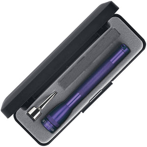 Mag-Lite Mini Maglite Purple 5" Aluminum Water Resistant Flashlight 010