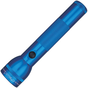 Mag-Lite 2D Blue 10" Aluminum Water Resistant Flashlight H018