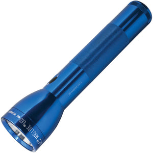 Mag-Lite 2D Blue 3rd Gen 10" Aluminum Water Resistant Flashlight H023