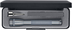Mag-Lite Mini Gray 5" Aluminum Water Resistant Flashlight H027
