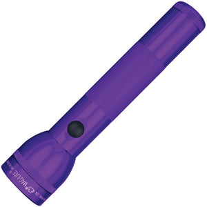 Mag-Lite 2D Purple 10" Aluminum Water Resistant Flashlight H041