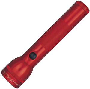 Mag-Lite 2D Red 10" Aluminum Water Resistant Flashlight H045