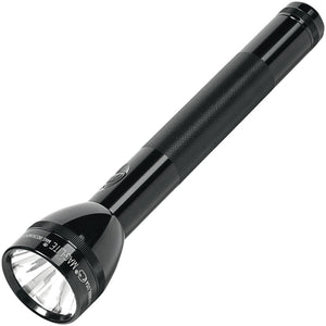 Mag-Lite 3C Black Aluminum 10" Water Resistant Flashlight 048