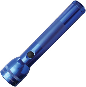 Mag-Lite 2D Blue 10" Aluminum Water Resistant Flashlight H053
