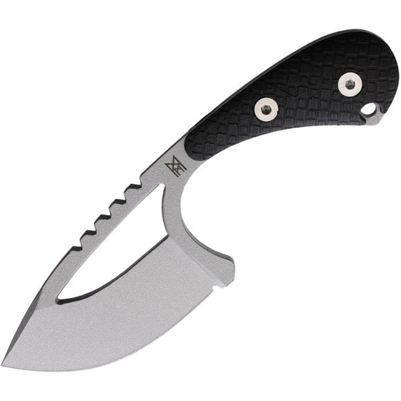 Midgards-Messer Ratatosk XXL Black 3D D2 Fixed Blade Knife 004