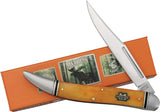 Marbles Master Made Large Toothpick Orange Bone Folding Stainless Pocket Knife M004