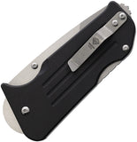 Main Street Knives Broadway Lockback Black G10 Folding S45VN Tanto Pocket Knife S006